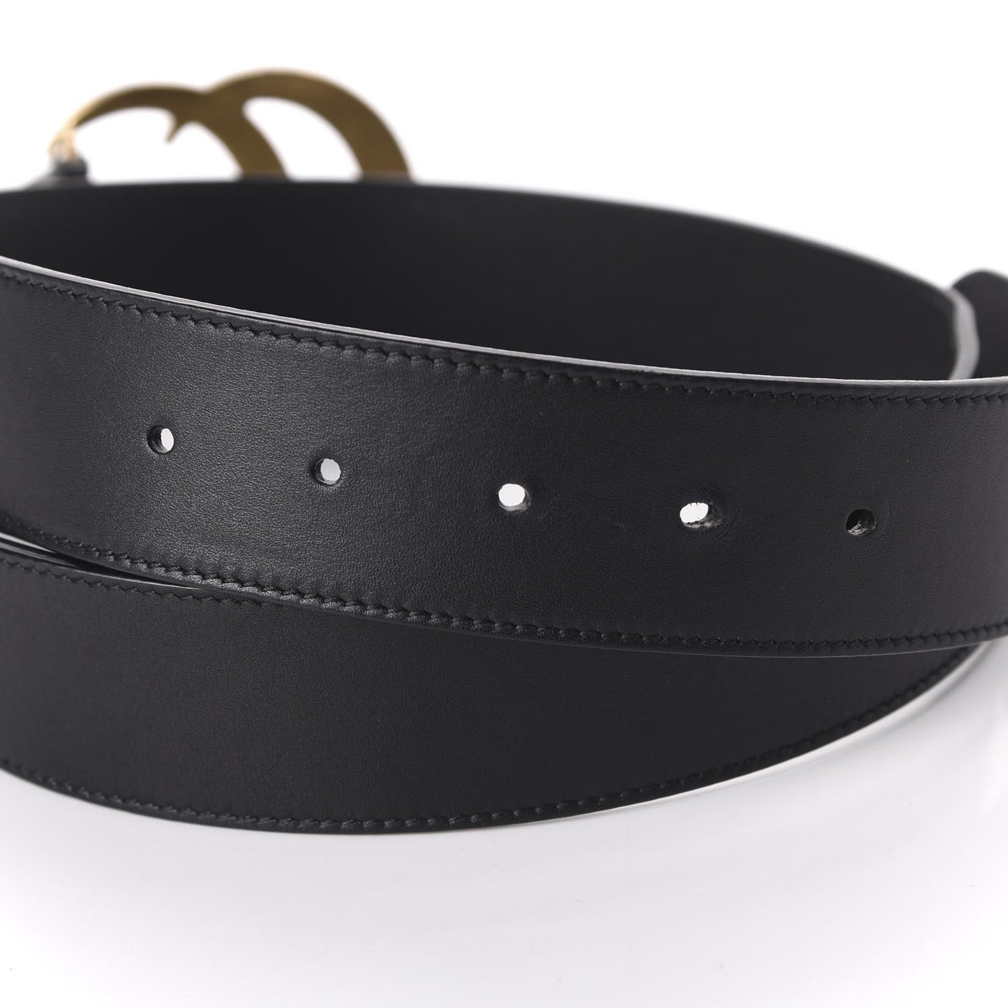 Calfskin Double G 40mm Belt 85 34 Black