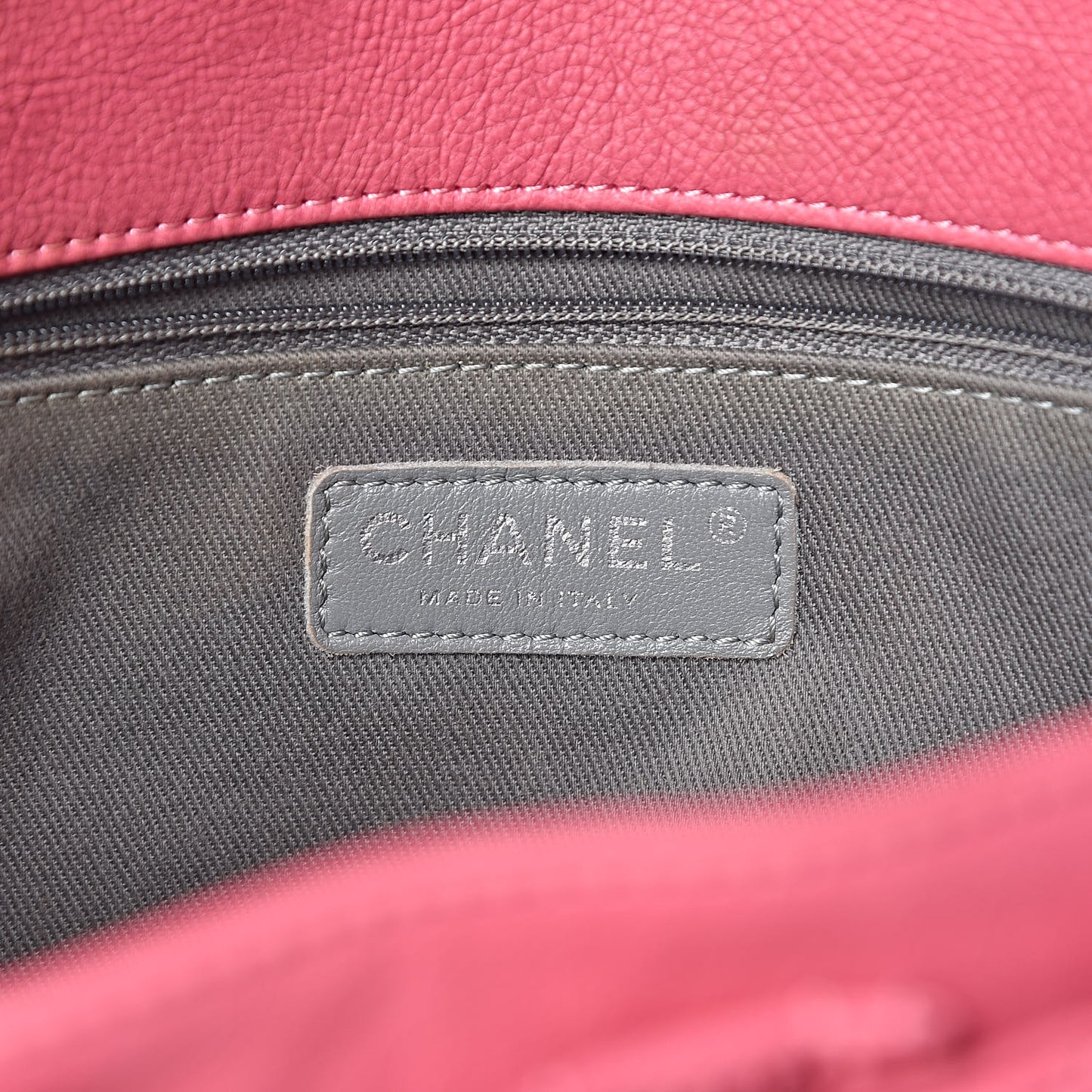 Calfskin Ultimate Stitch Flap Pink