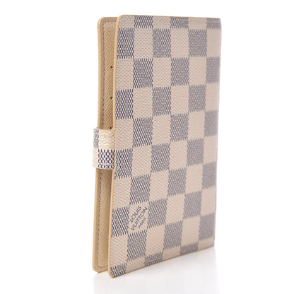Louis Vuitton Damier Azur Small Ring Agenda Cover 3 of 7