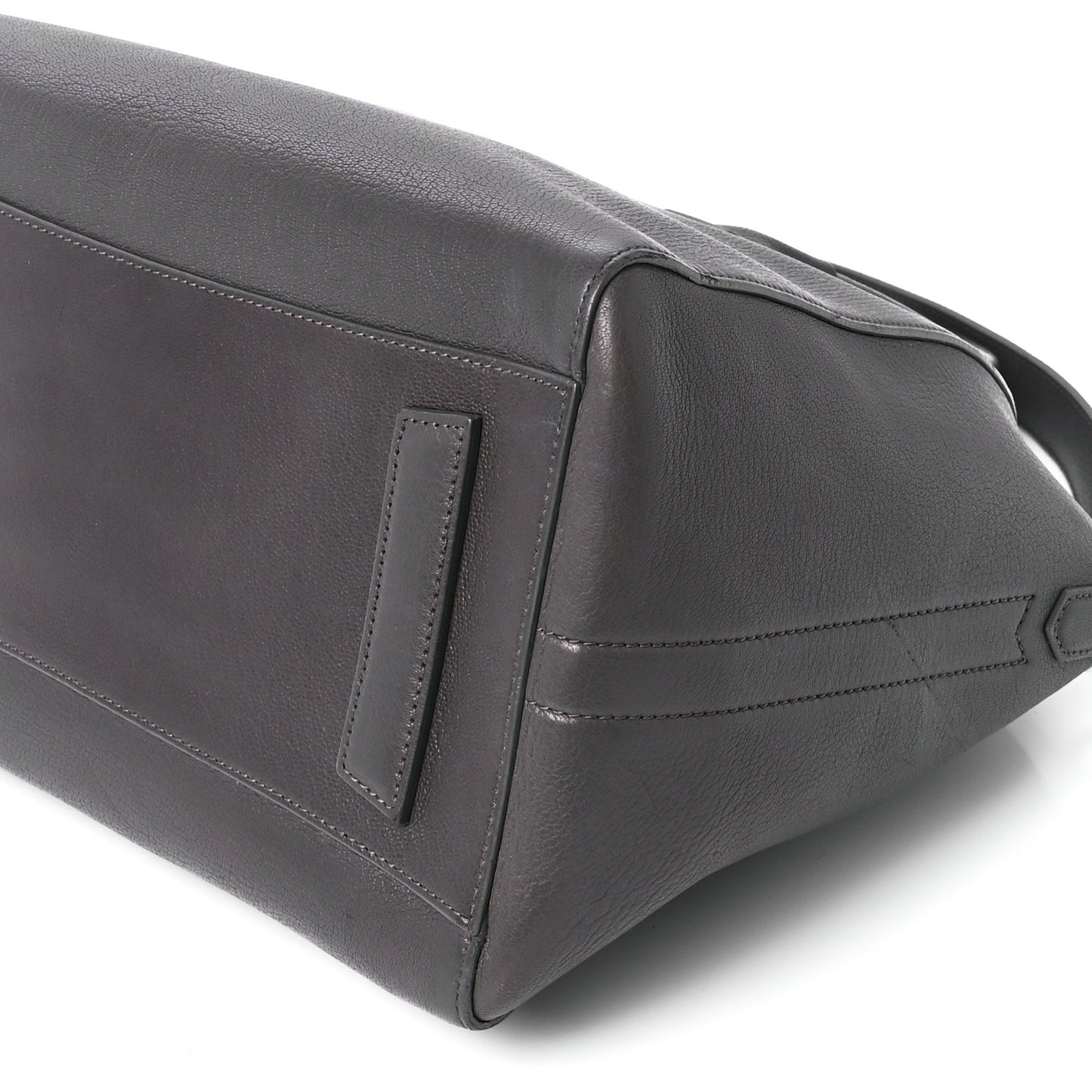 Sugar Goatskin Medium Antigona Dark Grey