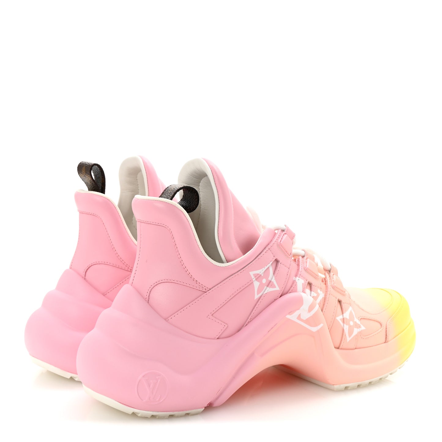 Calfskin LV Archlight Sneakers 39.5 Pink