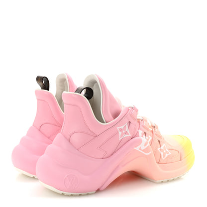 Louis Vuitton Calfskin LV Archlight Sneakers 39.5 Pink 5 of 10