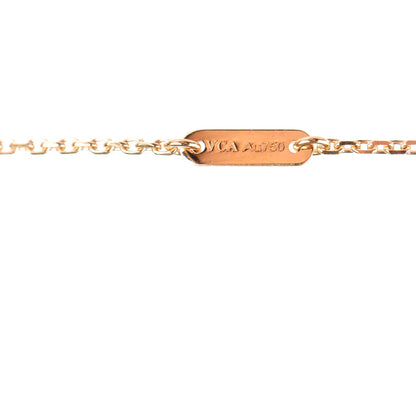 Van Cleef & Arpels 18K Yellow Gold Sweet Alhambra Pendant Necklace 5 of 7