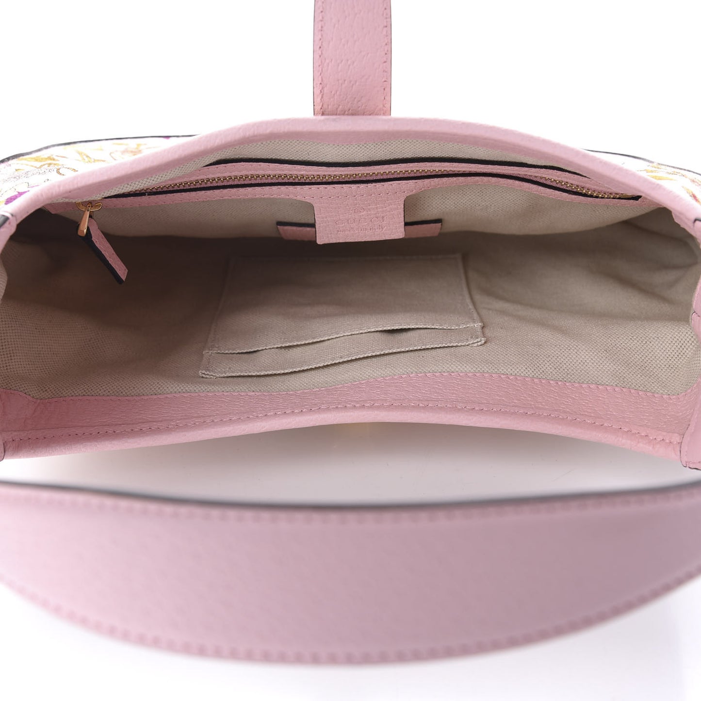Canvas Flora Medium Jackie Hobo Light Pink