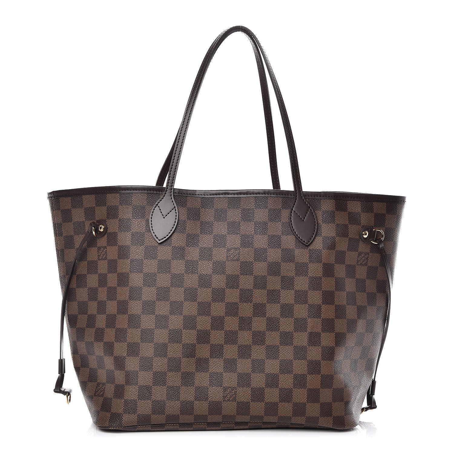 Louis Vuitton Damier Ebene Neo Neverfull MM Rose Ballerine 3 of 10