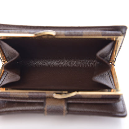 Louis Vuitton Damier Ebene French Purse Wallet 6 of 7