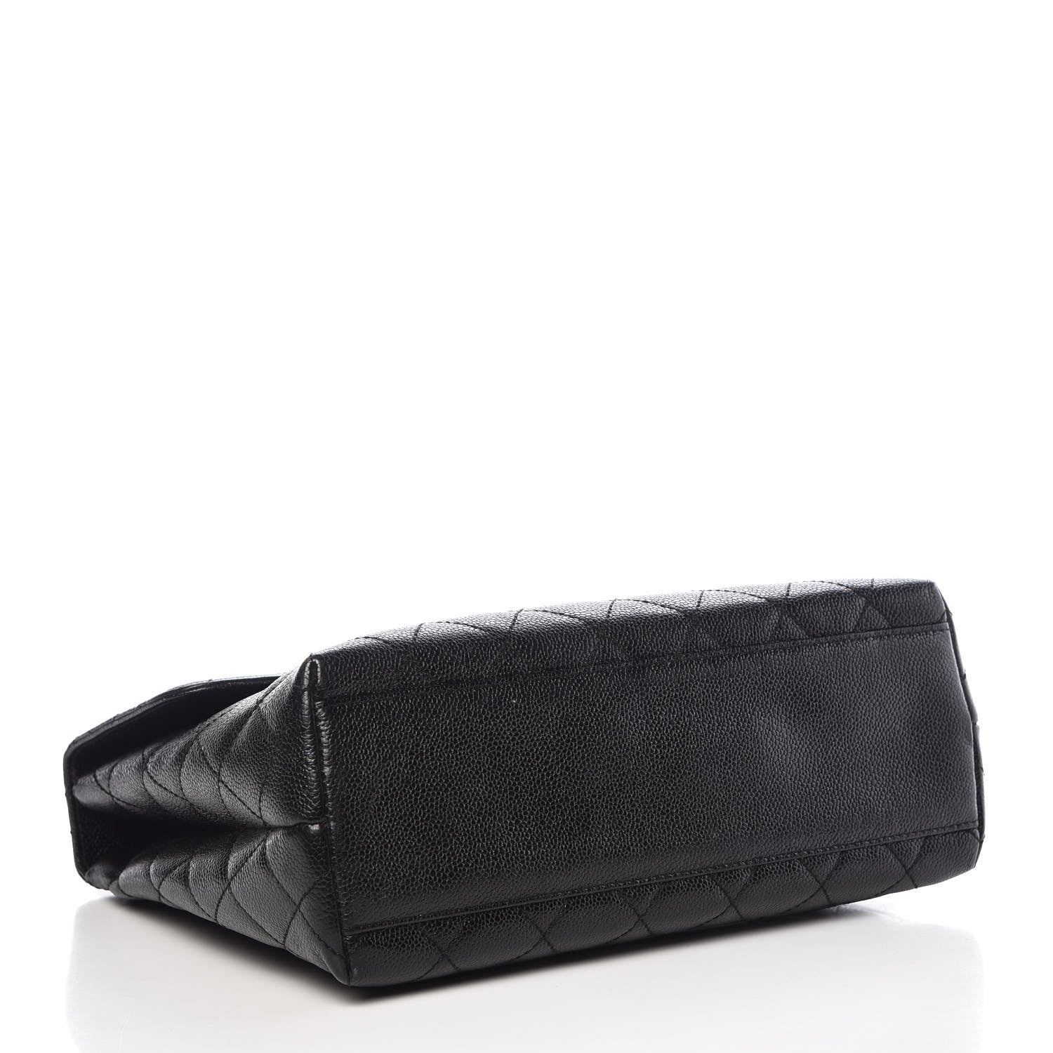 Chanel Caviar Quilted Jumbo Kelly Flap Black 4 of 17