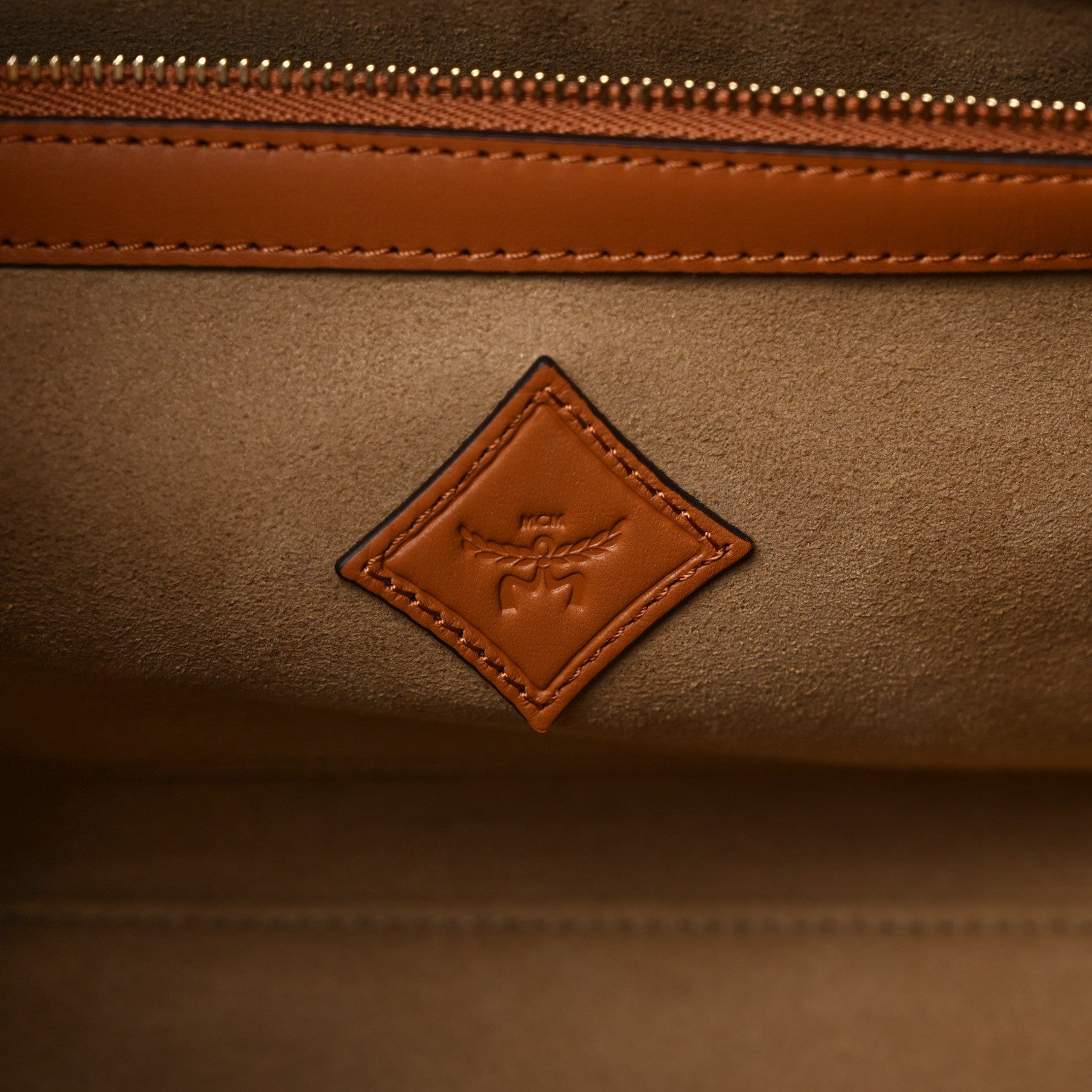 MCM Lauretos Medium Ella Boston Oatmeal 6 of 9