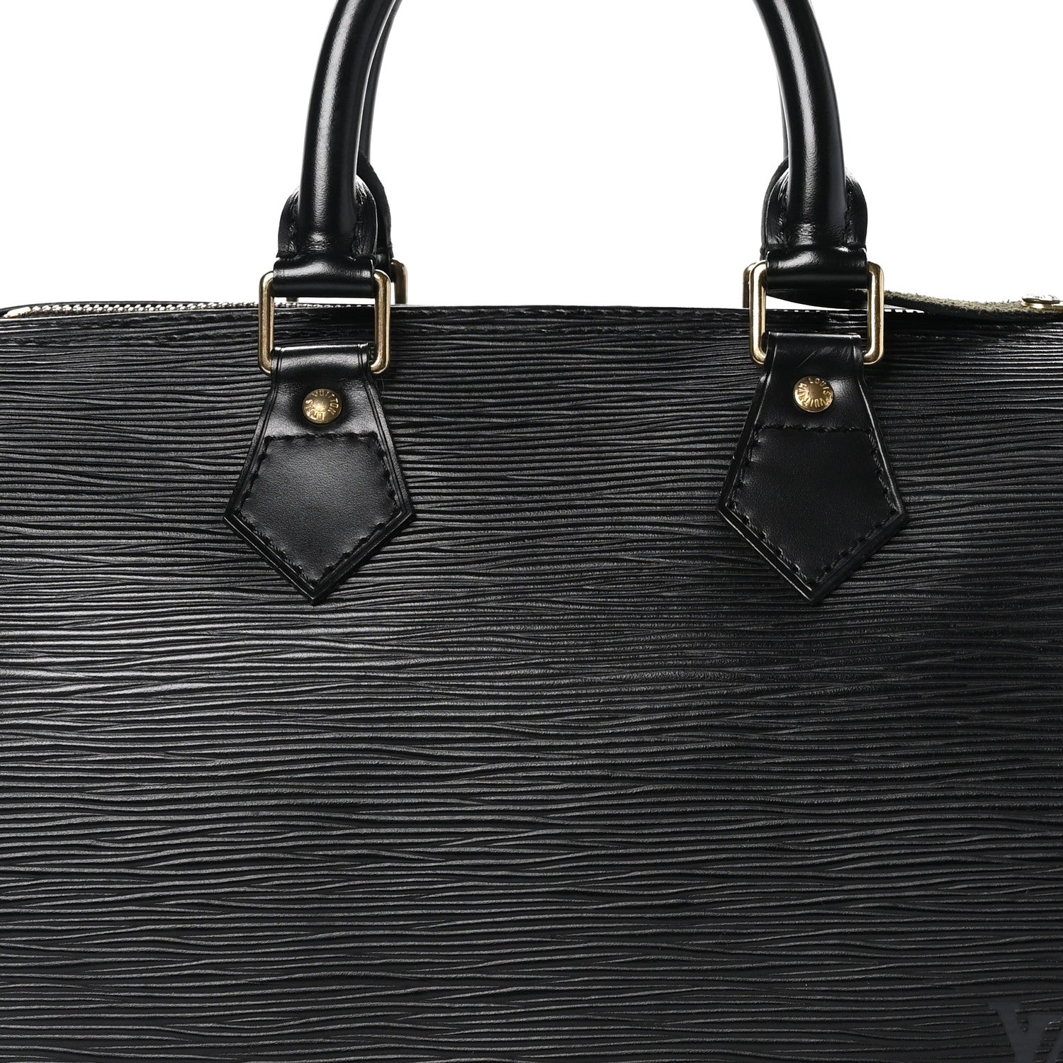Louis Vuitton Epi Speedy 25 Black 8 of 12