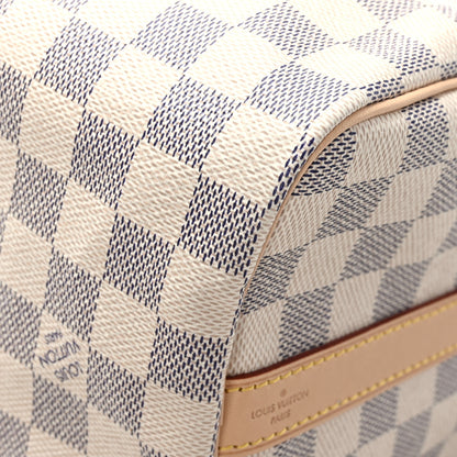 Louis Vuitton Damier Azur Speedy Bandouliere 25 8 of 10