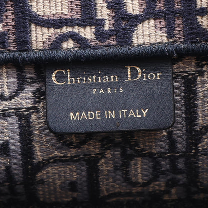 Christian Dior Oblique Medium Book Tote Blue Multicolor 6 of 10