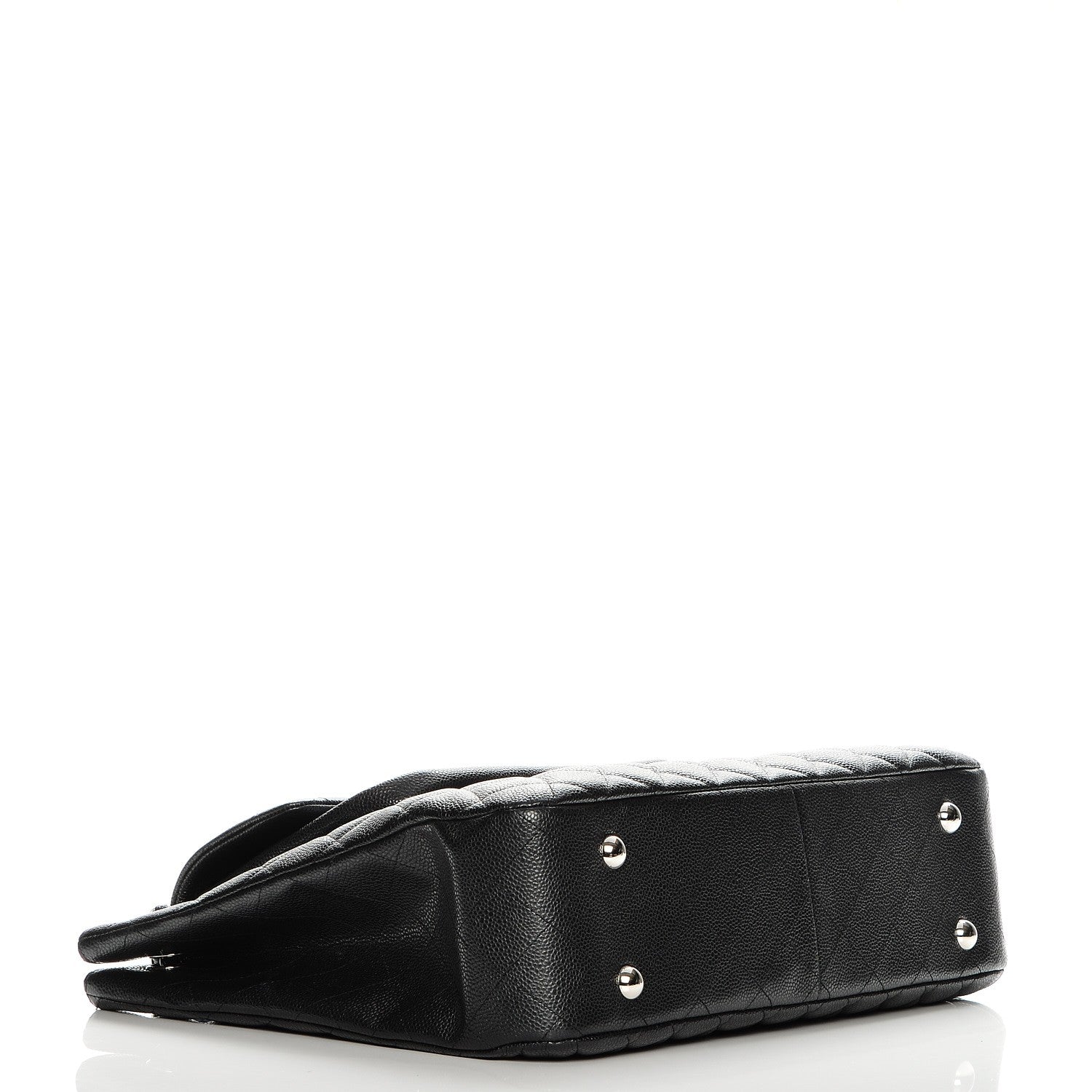 Chanel Caviar Quilted Flap Tote Black 4 of 8