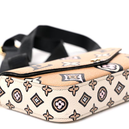 Louis Vuitton Monogram Wild At Heart Felicie Strap & Go Arizona Creme 8 of 9