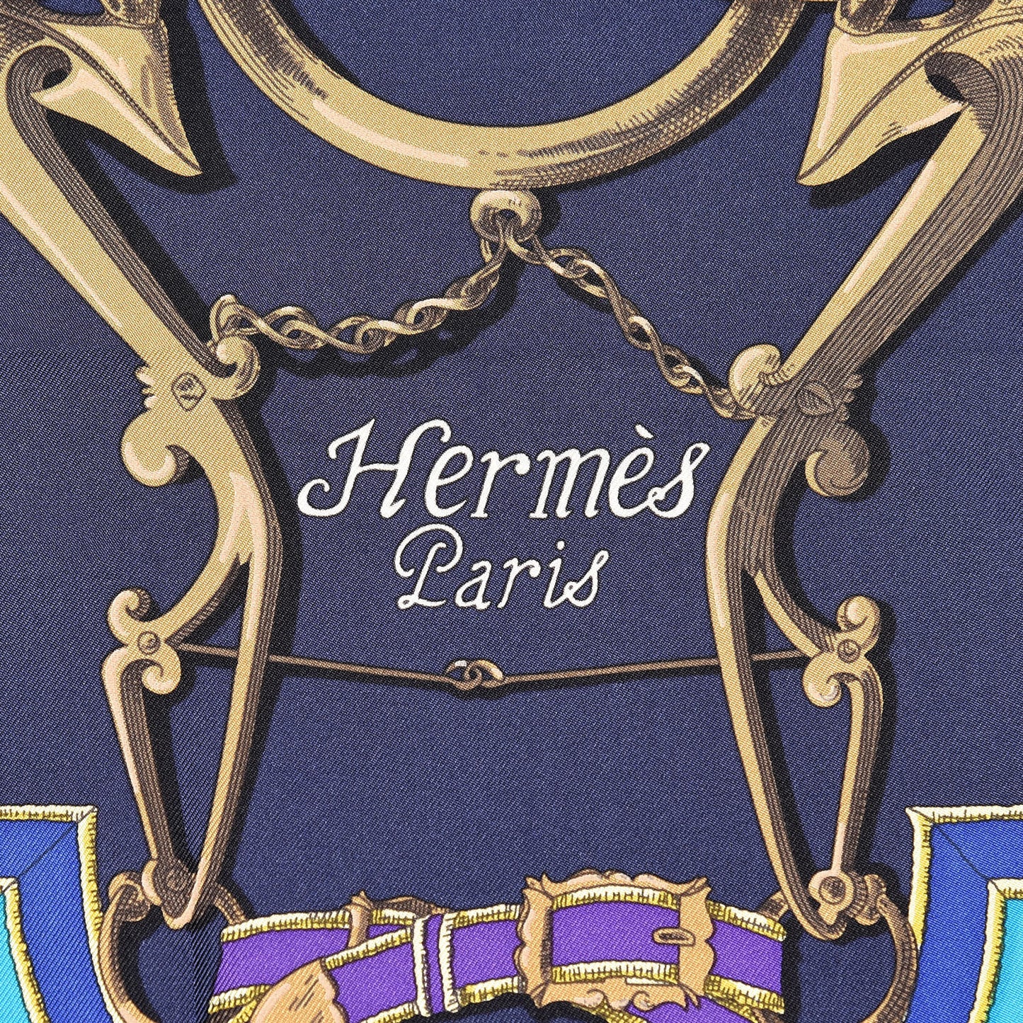 Silk L'Instruction Du Roy Scarf 90