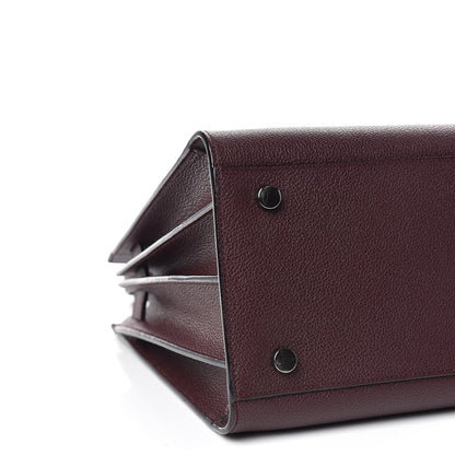 Saint Laurent Grained Calfskin Small Classic Sac De Jour Amaranto 5 of 11