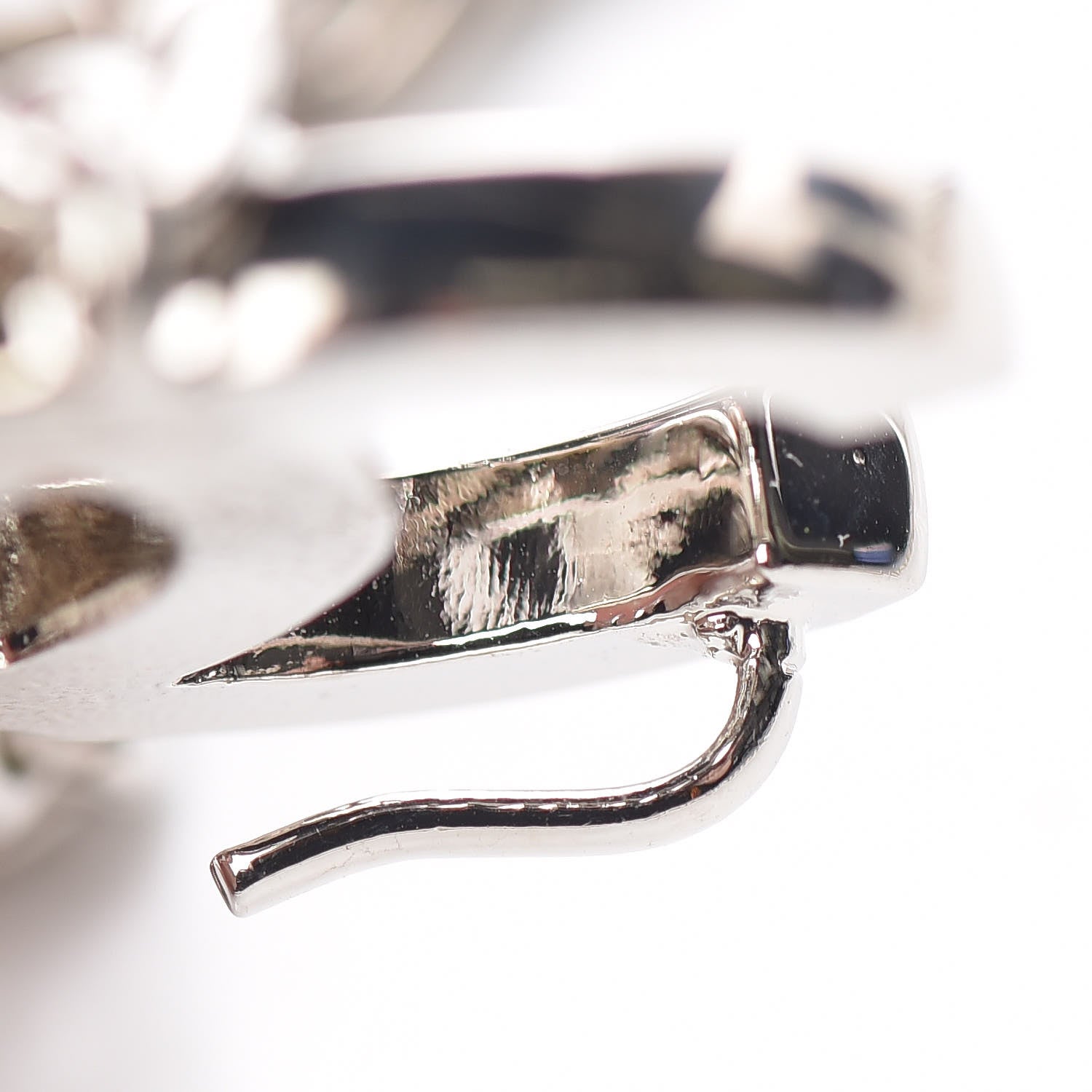 Chanel Enamel CC Chain Logo Belt Silver Black 5 of 7