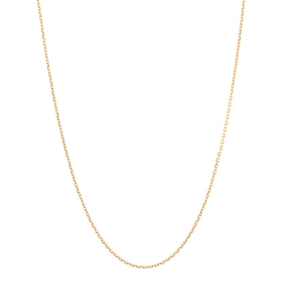 Van Cleef & Arpels 18K Yellow Gold Trace Chain Necklace 1 of 5