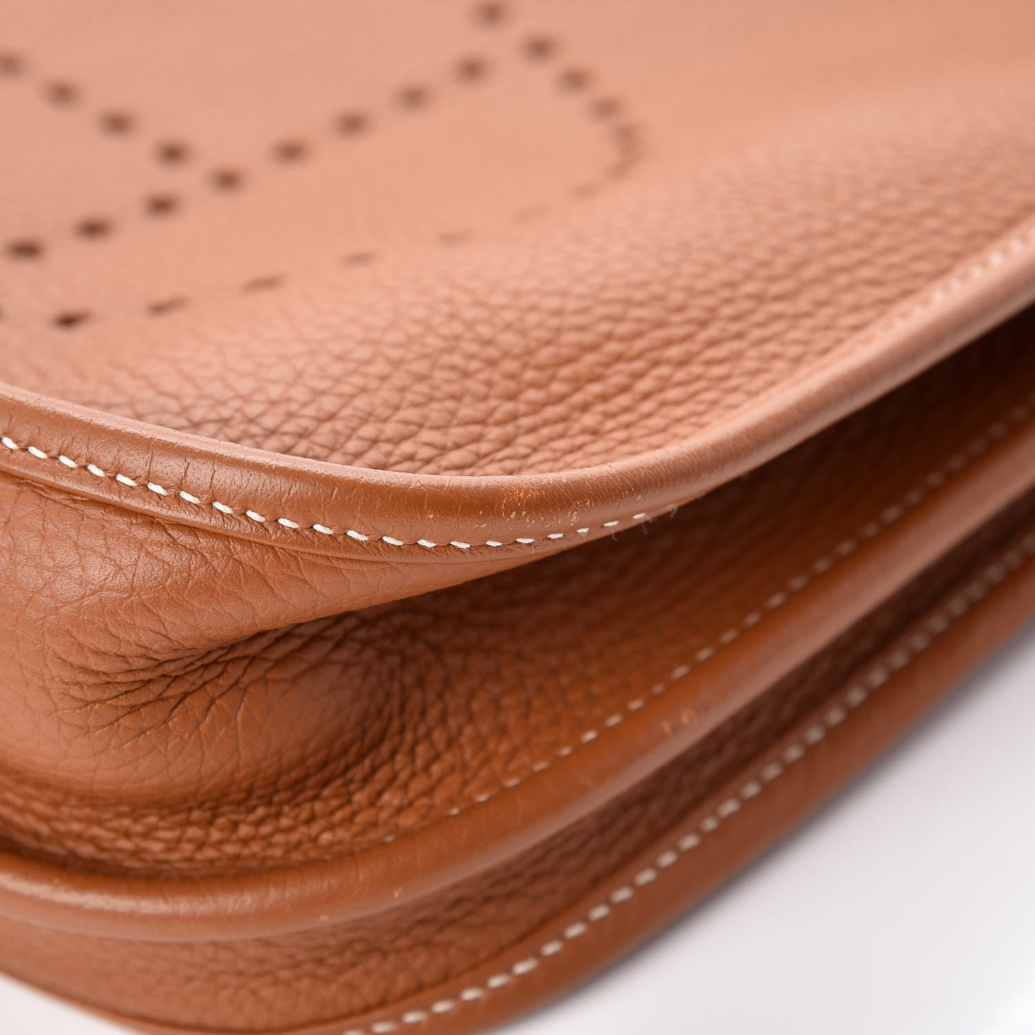 Hermes Taurillon Clemence Evelyne III PM Gold 11 of 12