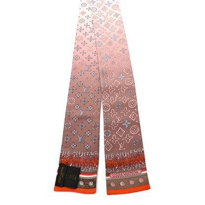 Louis Vuitton Silk Monogram Map Bandeau 2 of 4