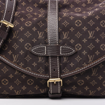 Louis Vuitton Monogram Mini Lin Saumur Ebene 10 of 10