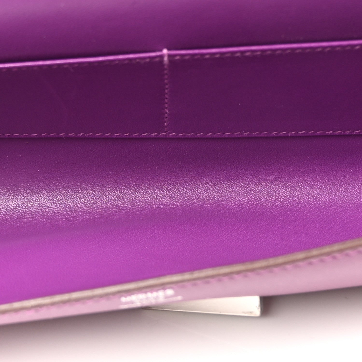 Hermes Tadelakt Egee Clutch Anemone 5 of 17