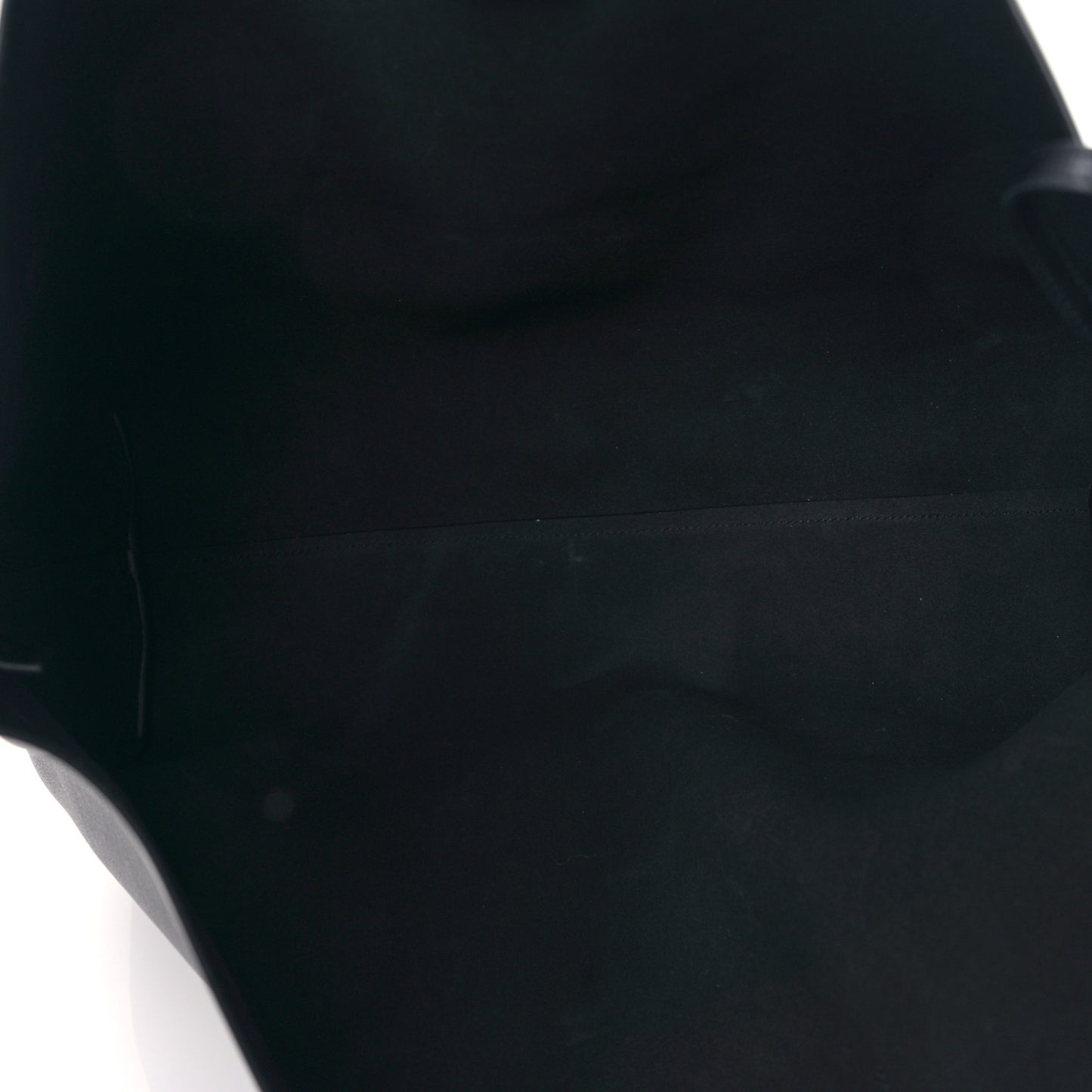 Calfskin Large Shopping Tote Black