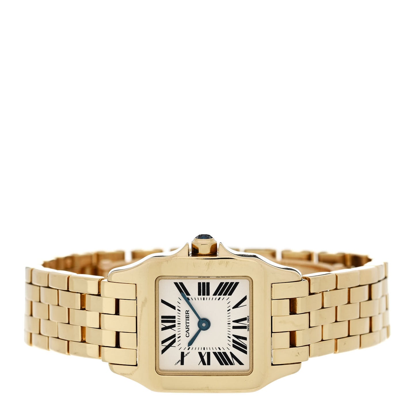 18K Yellow Gold 20mm Santos Demoiselle Quartz Watch