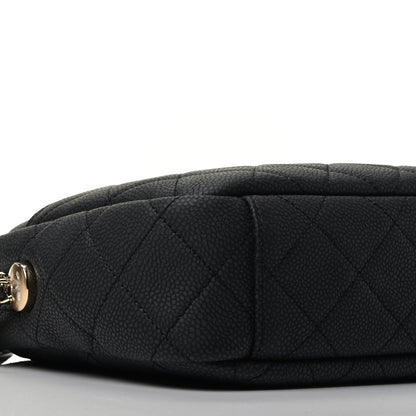 Chanel Iridescent Caviar Quilted Small Coco Tassel Camera Case Black 8 of 10
