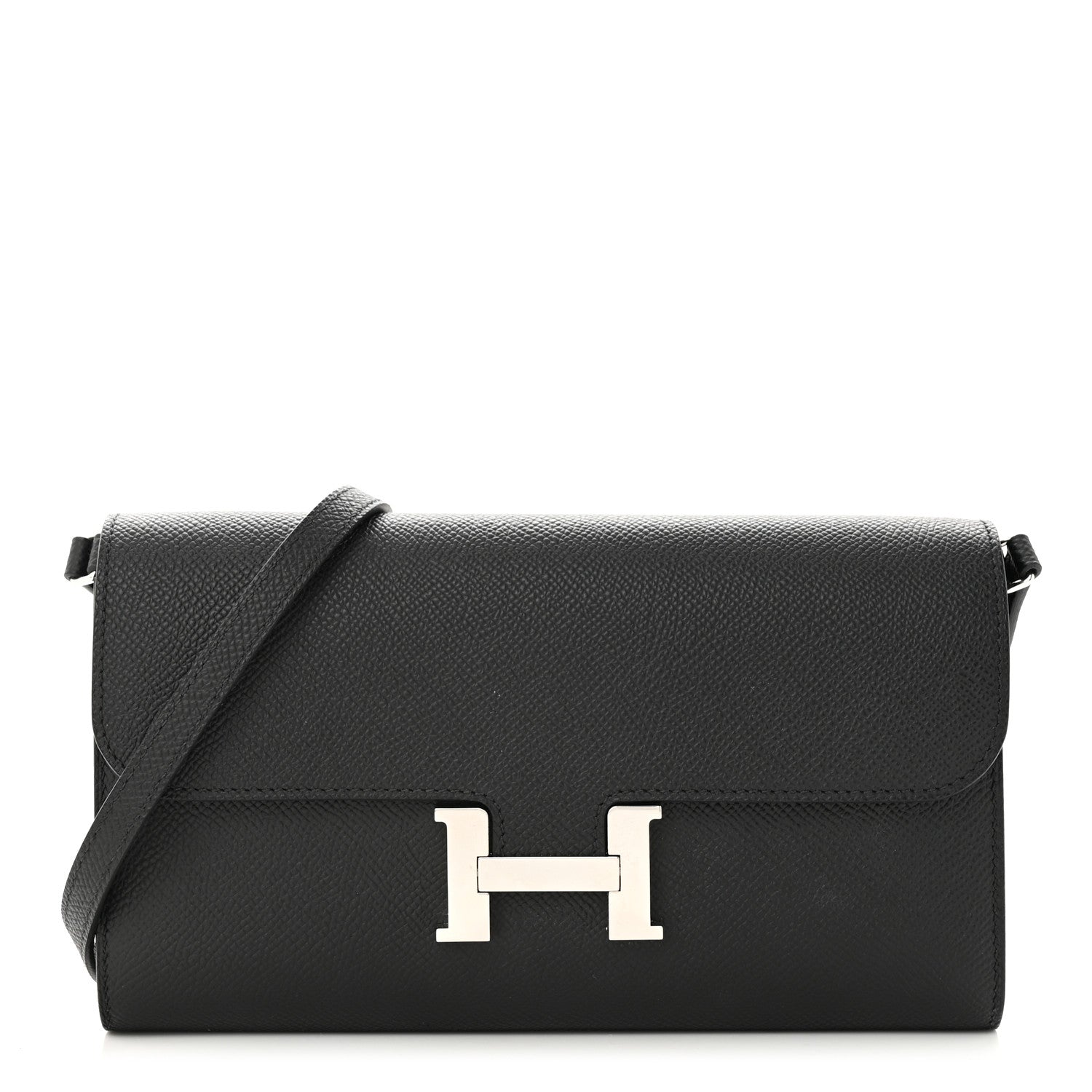 Hermes Epsom Constance Wallet To Go Black 1 of 9