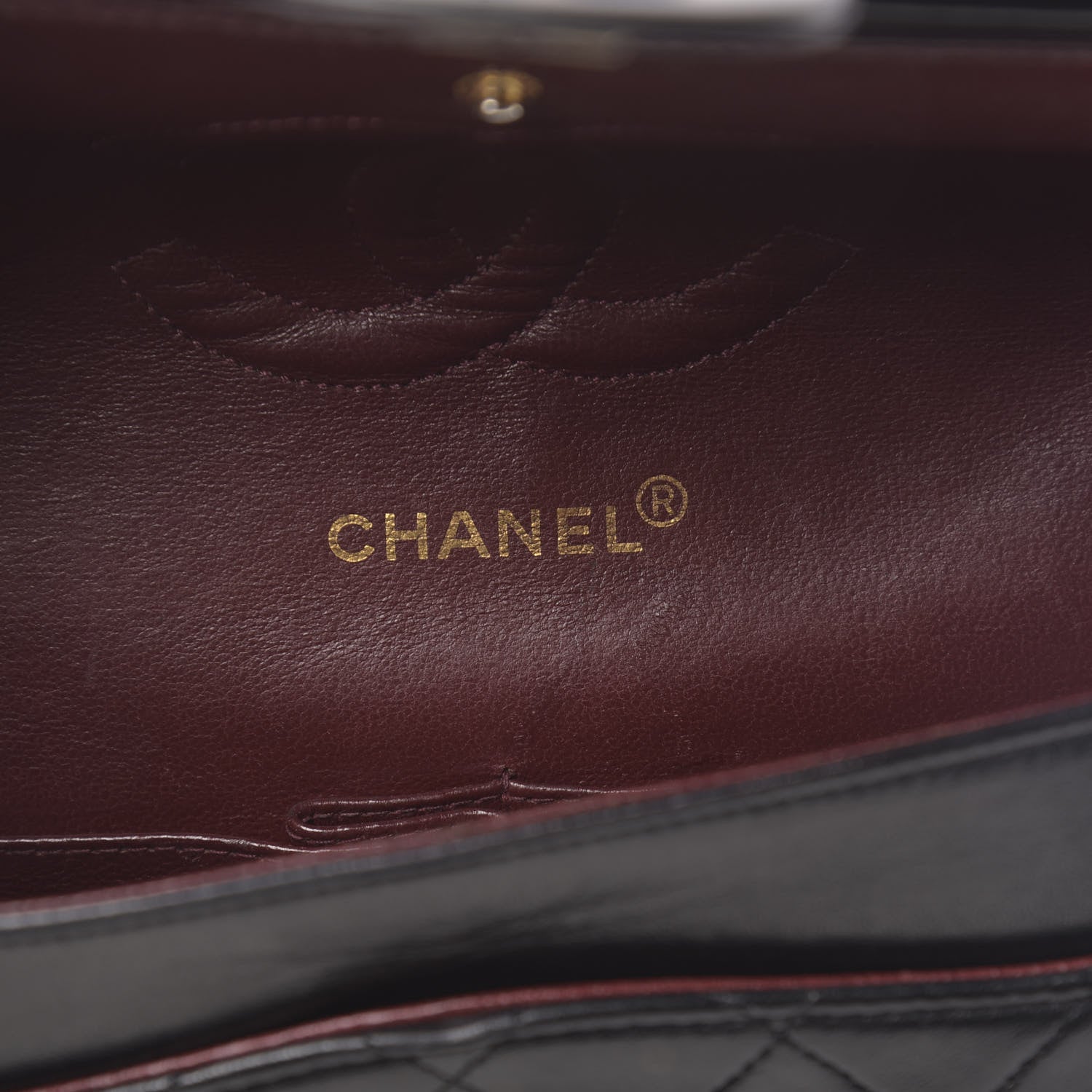 Chanel Lambskin Quilted Medium Double Flap Black 6 of 19