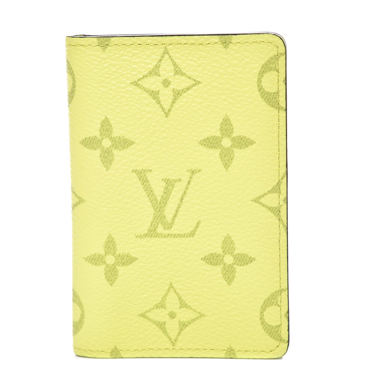 Monogram Taiga Pocket Organizer Yellow
