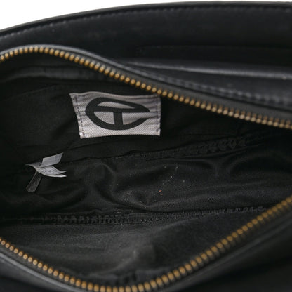 Telfar Vegan Leather Round Circle Bag Black 5 of 9