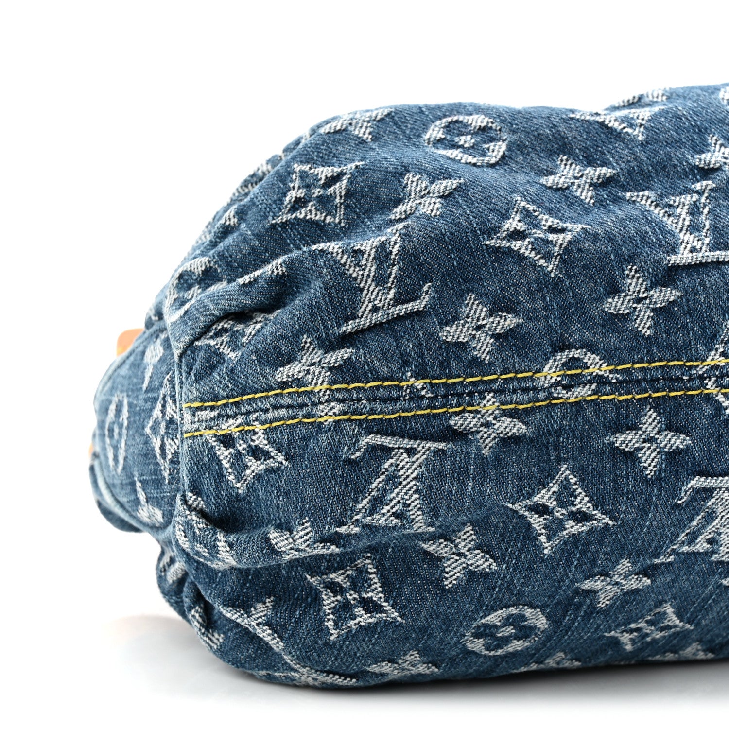 Louis Vuitton Monogram Denim Pleaty Blue 8 of 9