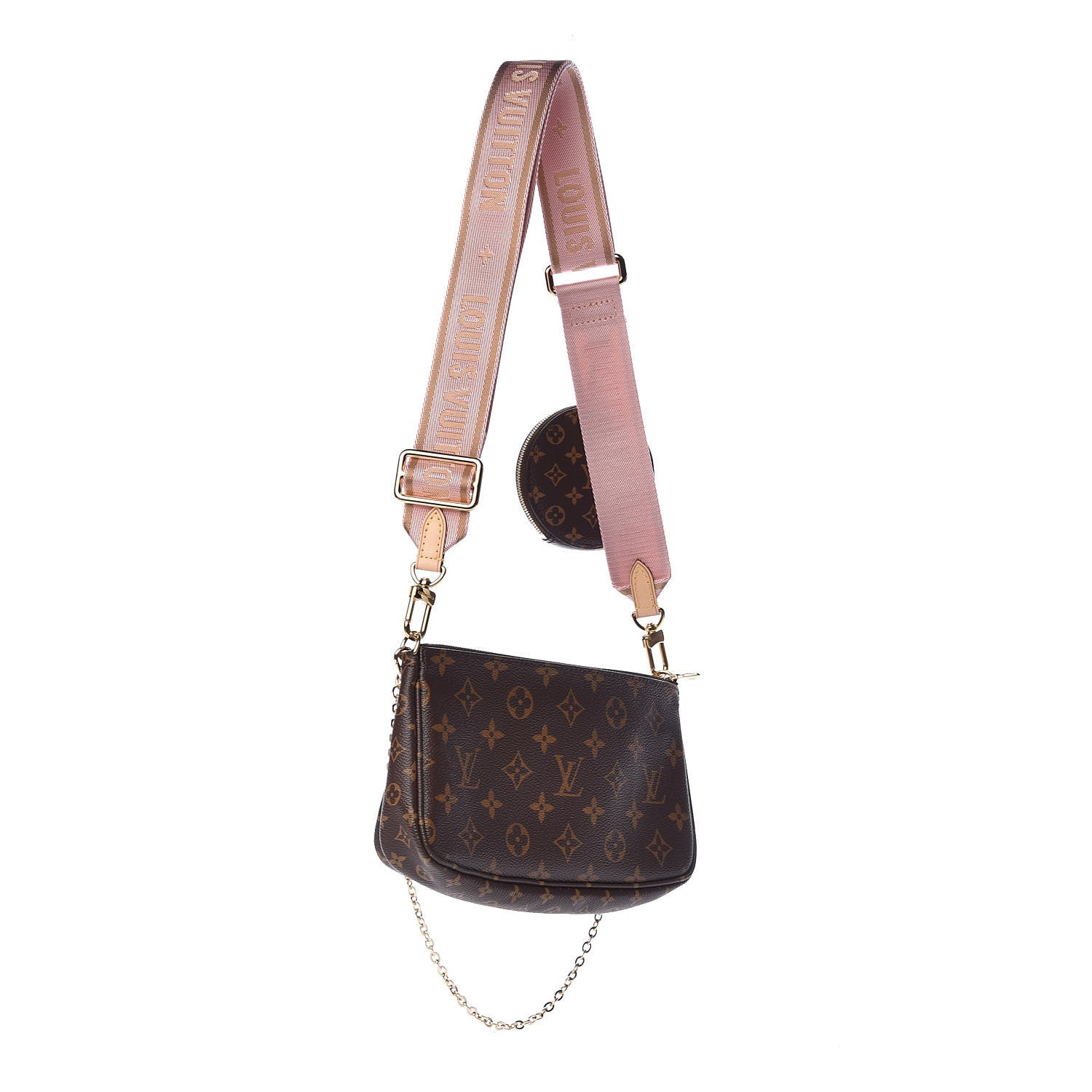 Louis Vuitton Monogram Multi Pochette Accessories Rose Clair 3 of 13