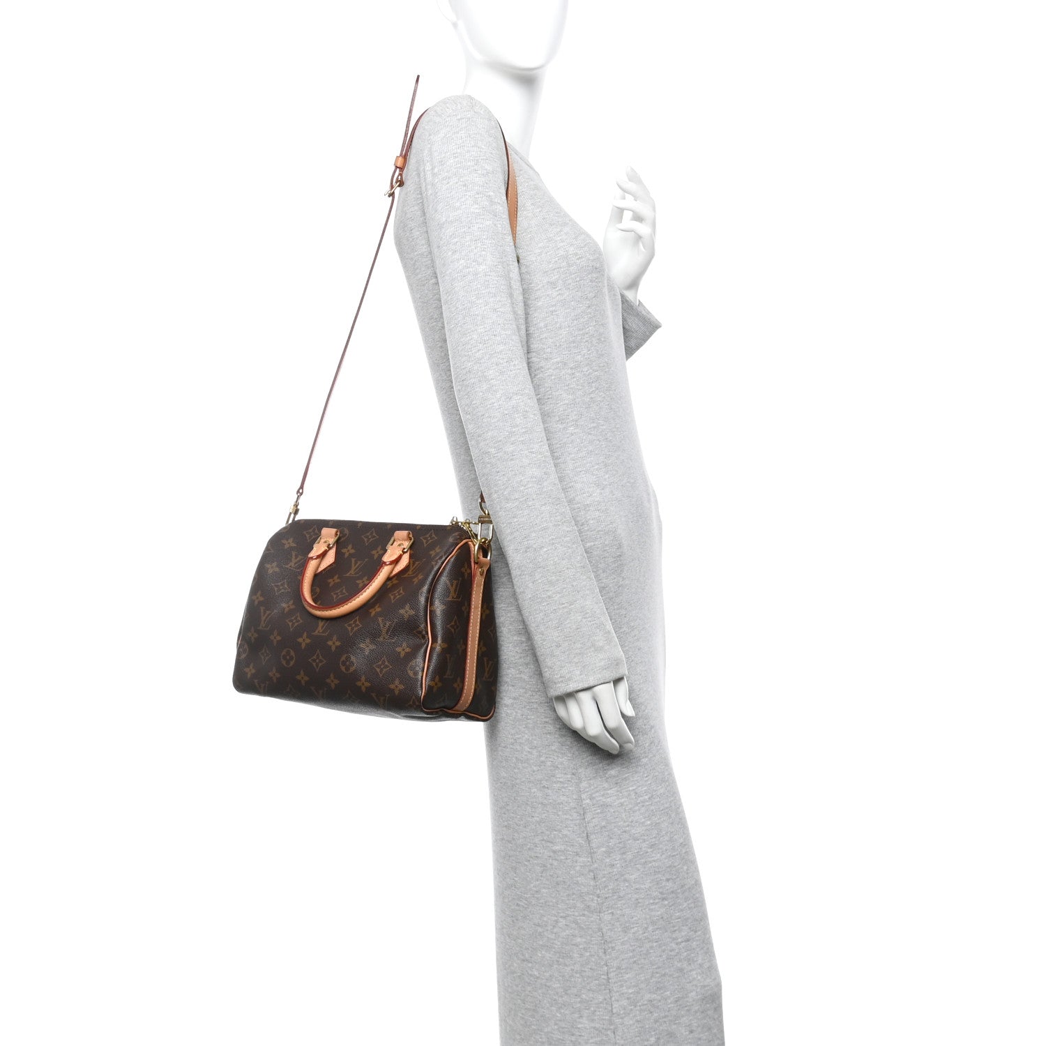 Louis Vuitton Monogram Speedy Bandouliere 25 2 of 16