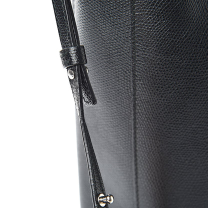 Celine Grained Calfskin Small Vertical Cabas Black 17 of 19