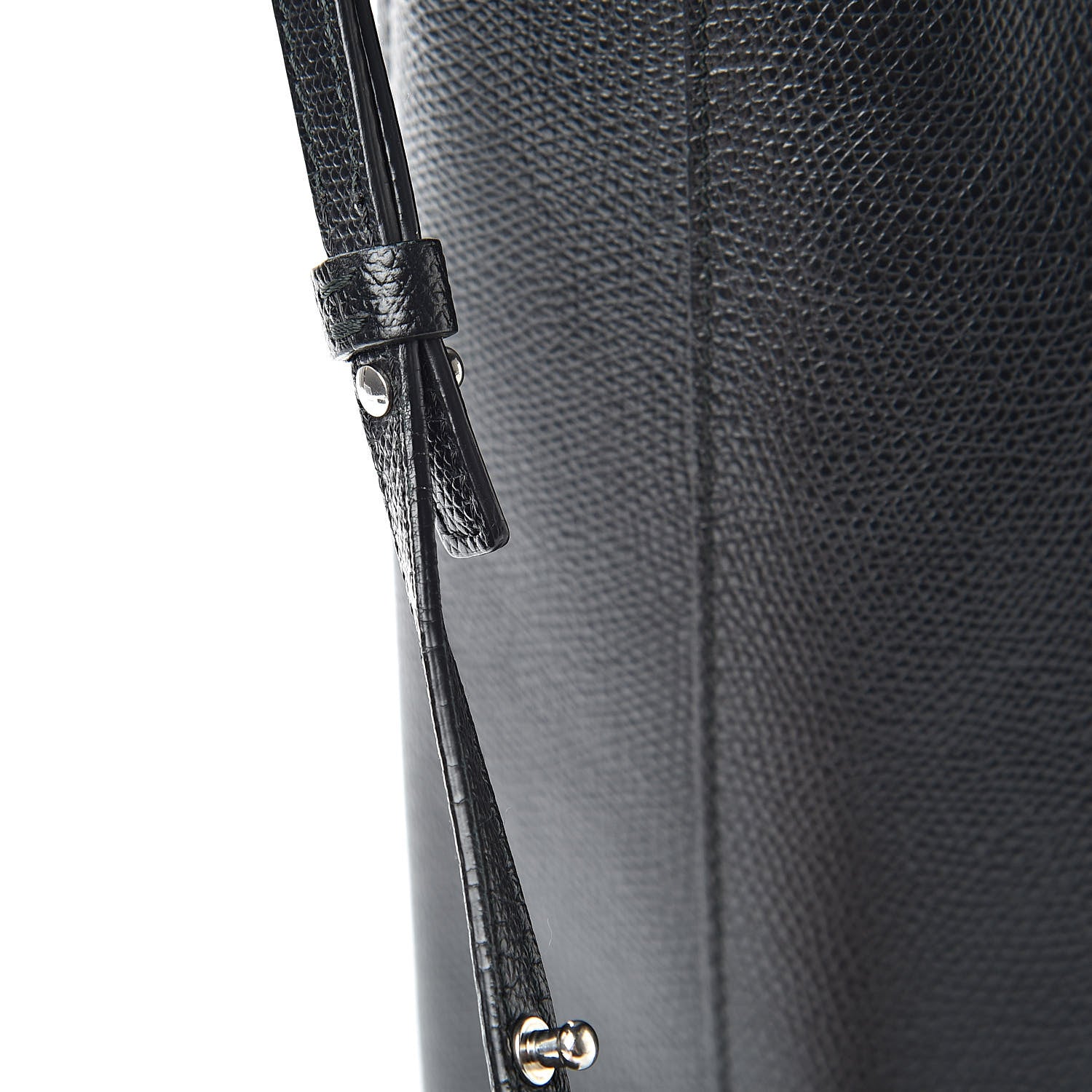 Celine Grained Calfskin Small Vertical Cabas Black 17 of 19
