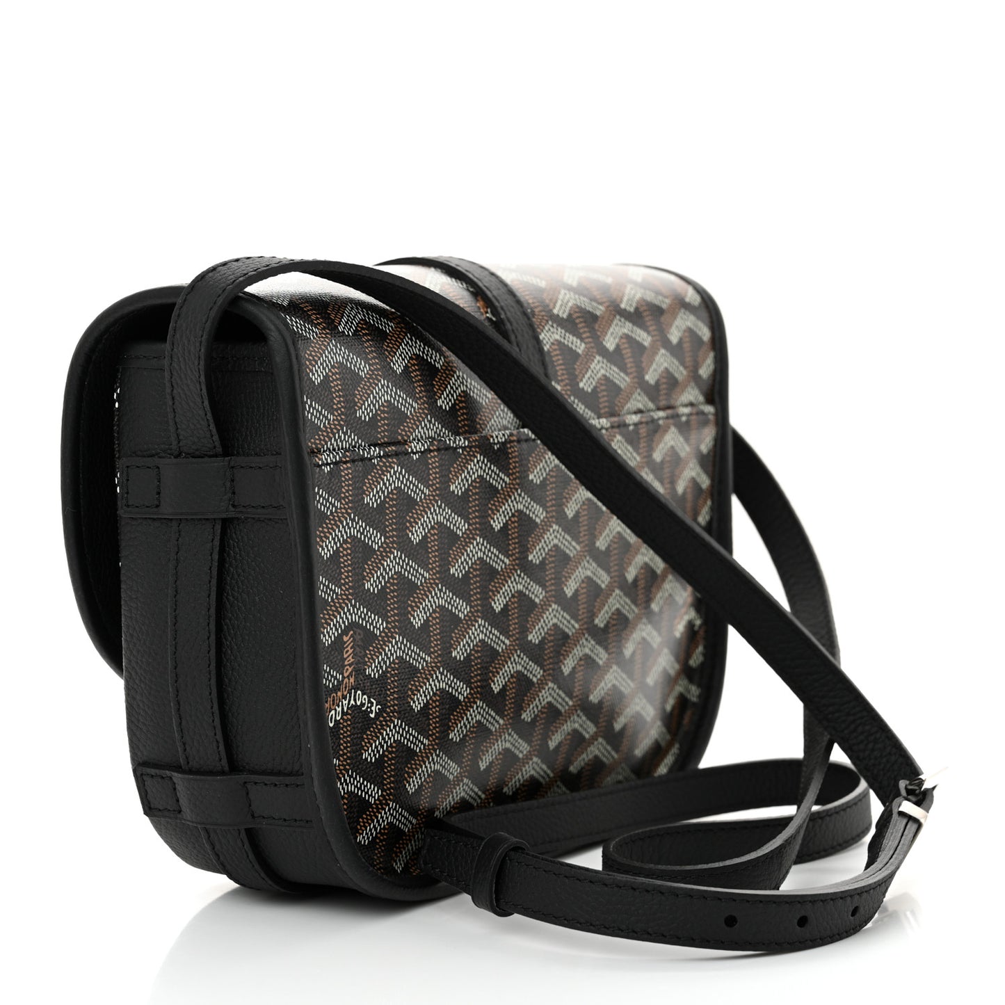 Goyardine Belvedere II PM Messenger Bag Black