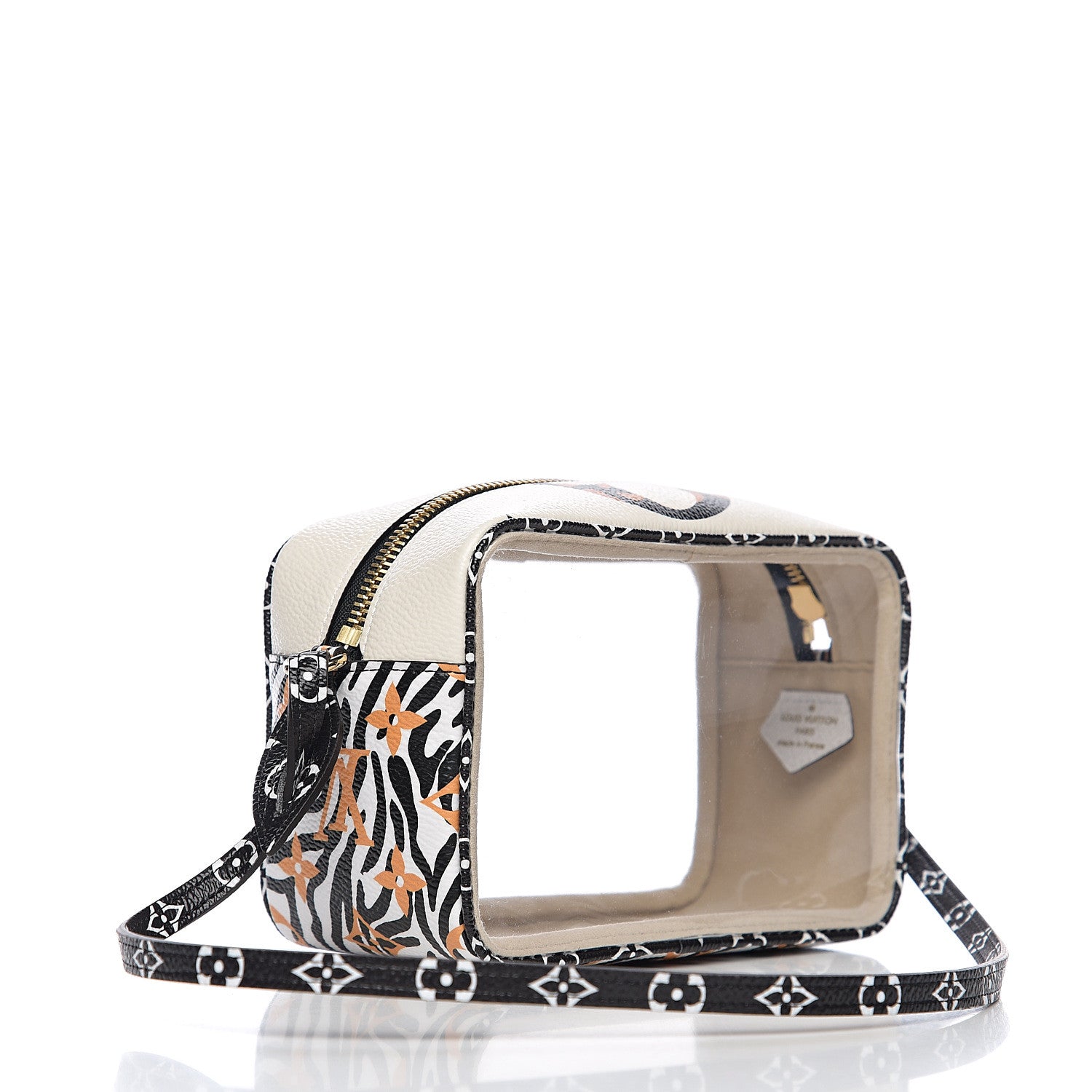 Louis Vuitton Monogram Giant Jungle Beach Pouch Ivory 2 of 9