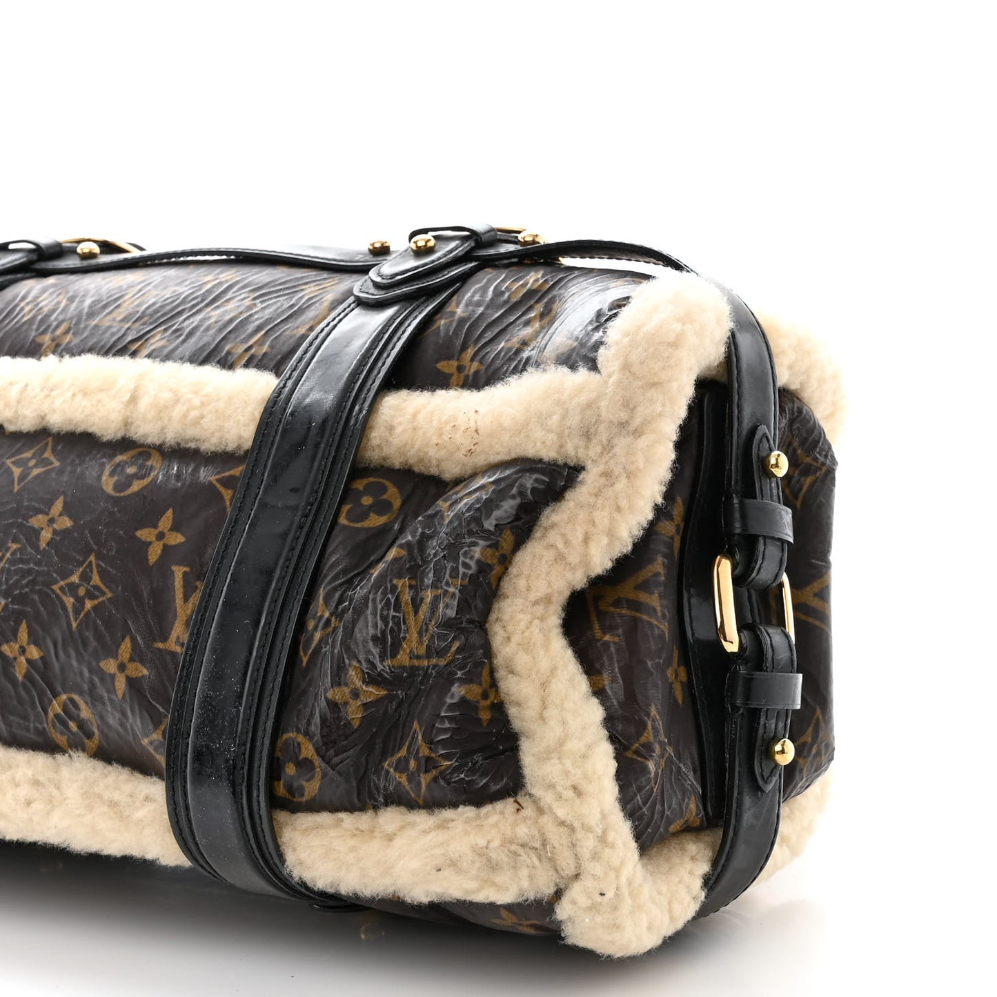 Monogram Shearling Storm Bag