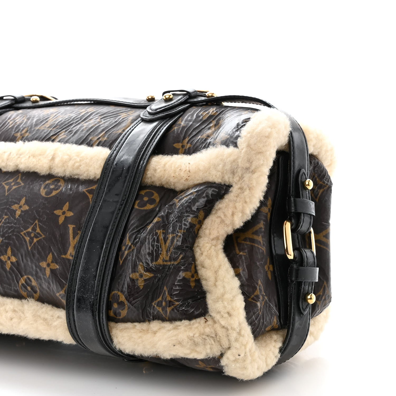 Louis Vuitton Monogram Shearling Storm Bag 10 of 11