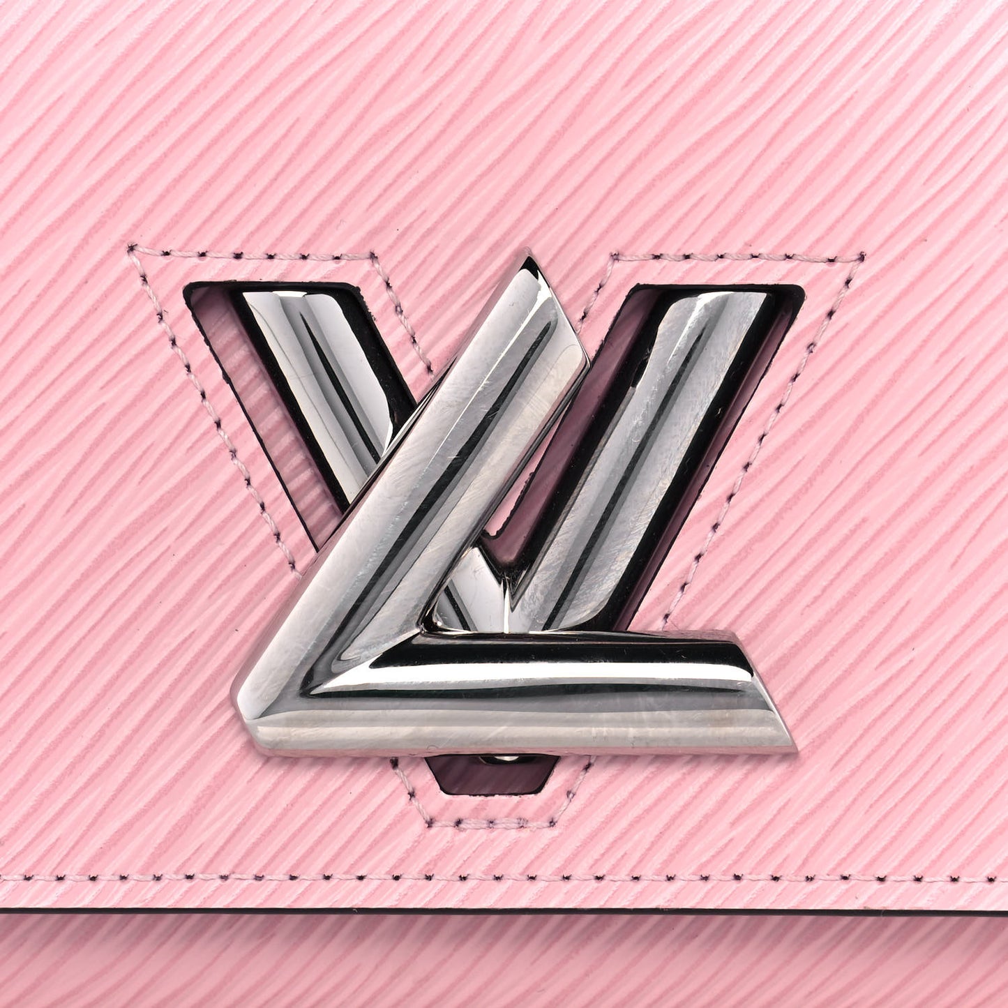 Epi Twist Wallet Rose Ballerine