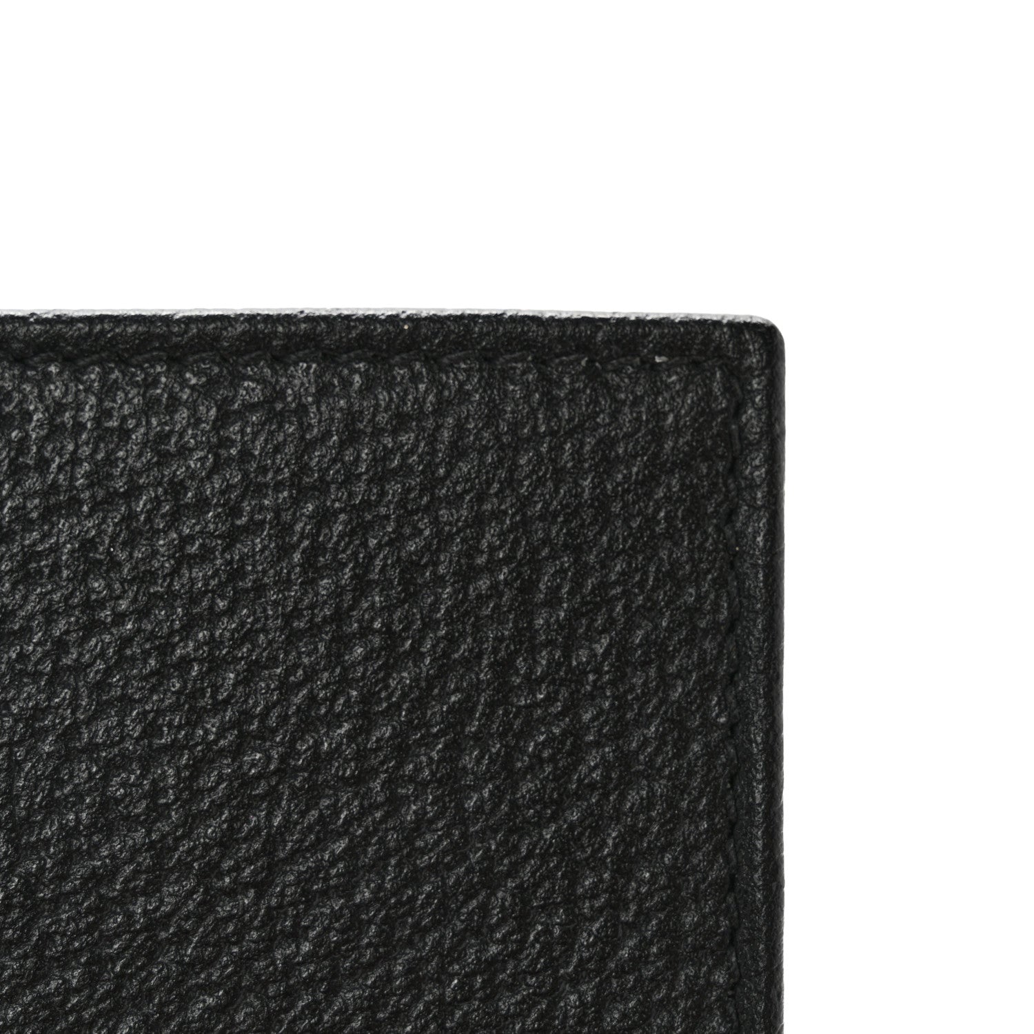 Gucci Calfskin Boar Effect GG Marmont Card Case Black 8 of 10