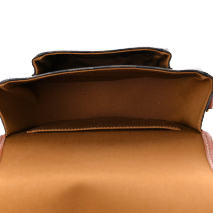 Celine Triomphe Canvas Medium Folco Bag Tan 5 of 8