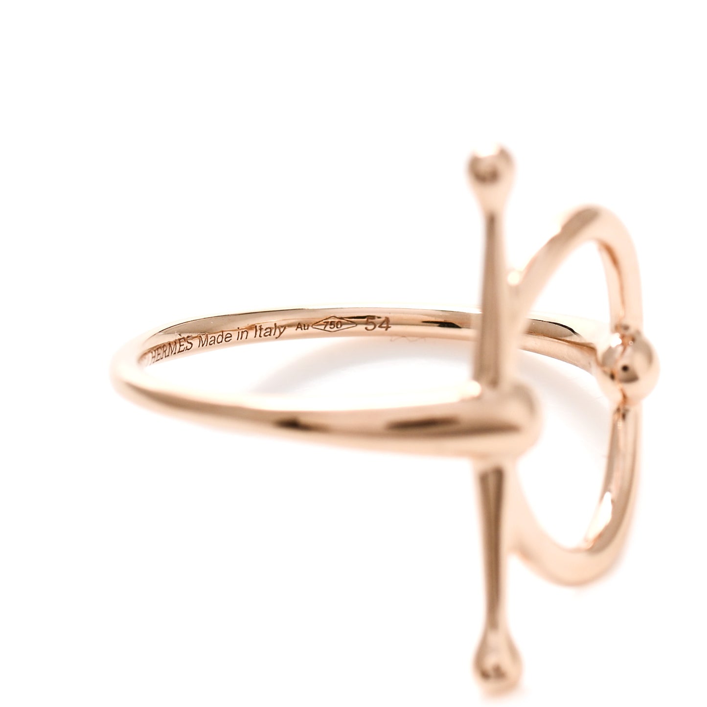 18K Rose Gold PM Filet d'Or Ring 54 6.75