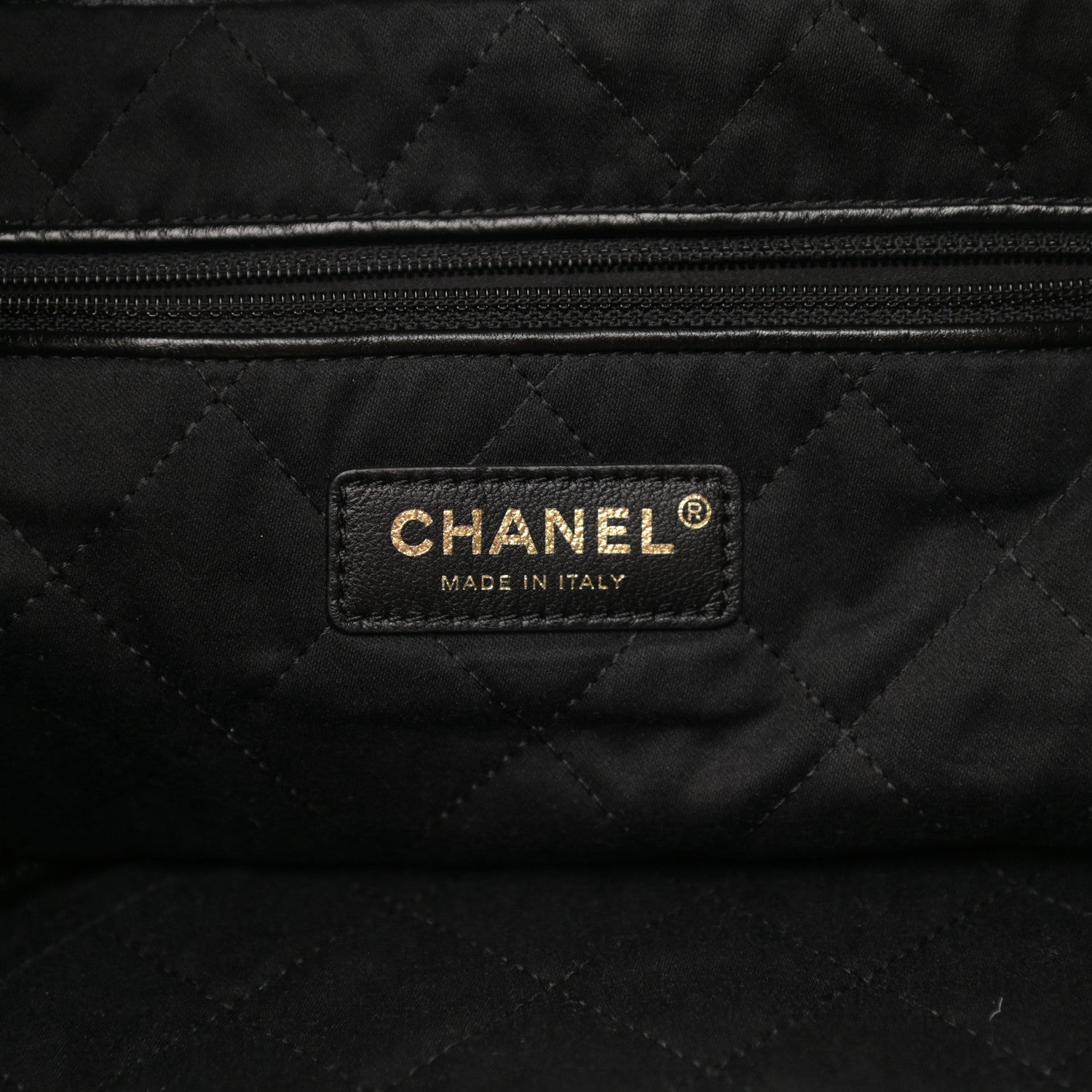 Chanel Shiny Calfskin Quilted Chanel 22 Black 6 of 10