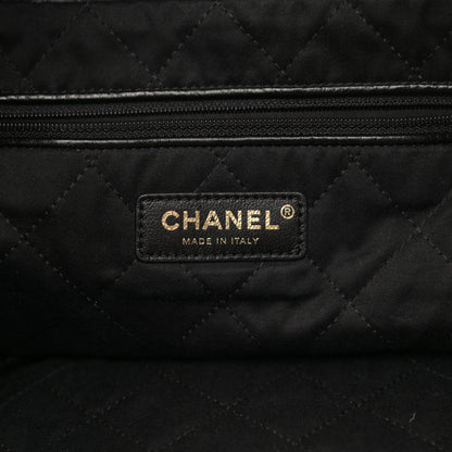 Chanel Shiny Calfskin Quilted Chanel 22 Black 6 of 10