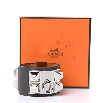 Hermes Swift Collier de Chien CDC Bracelet S Graphite 7 of 7