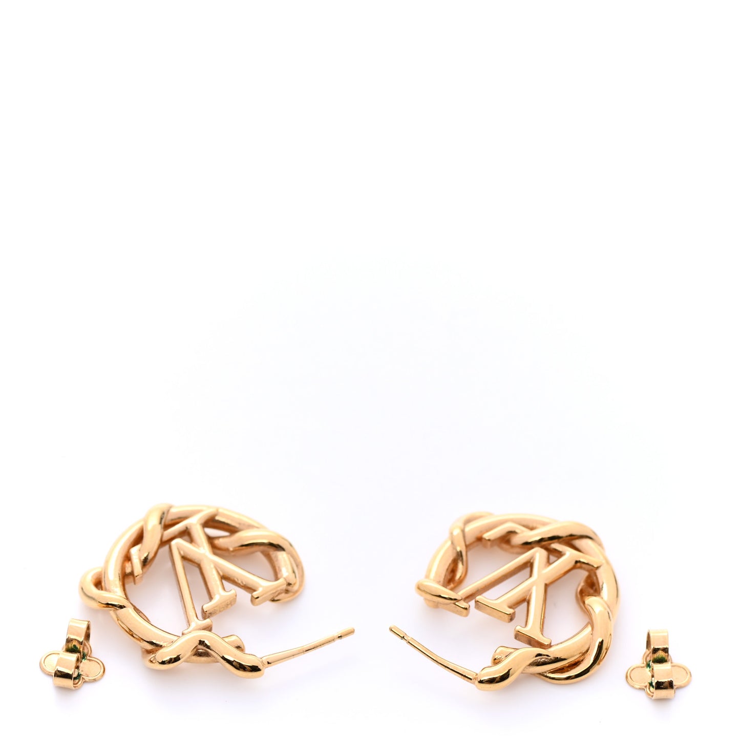 Garden Louise Hoop Earrings Gold