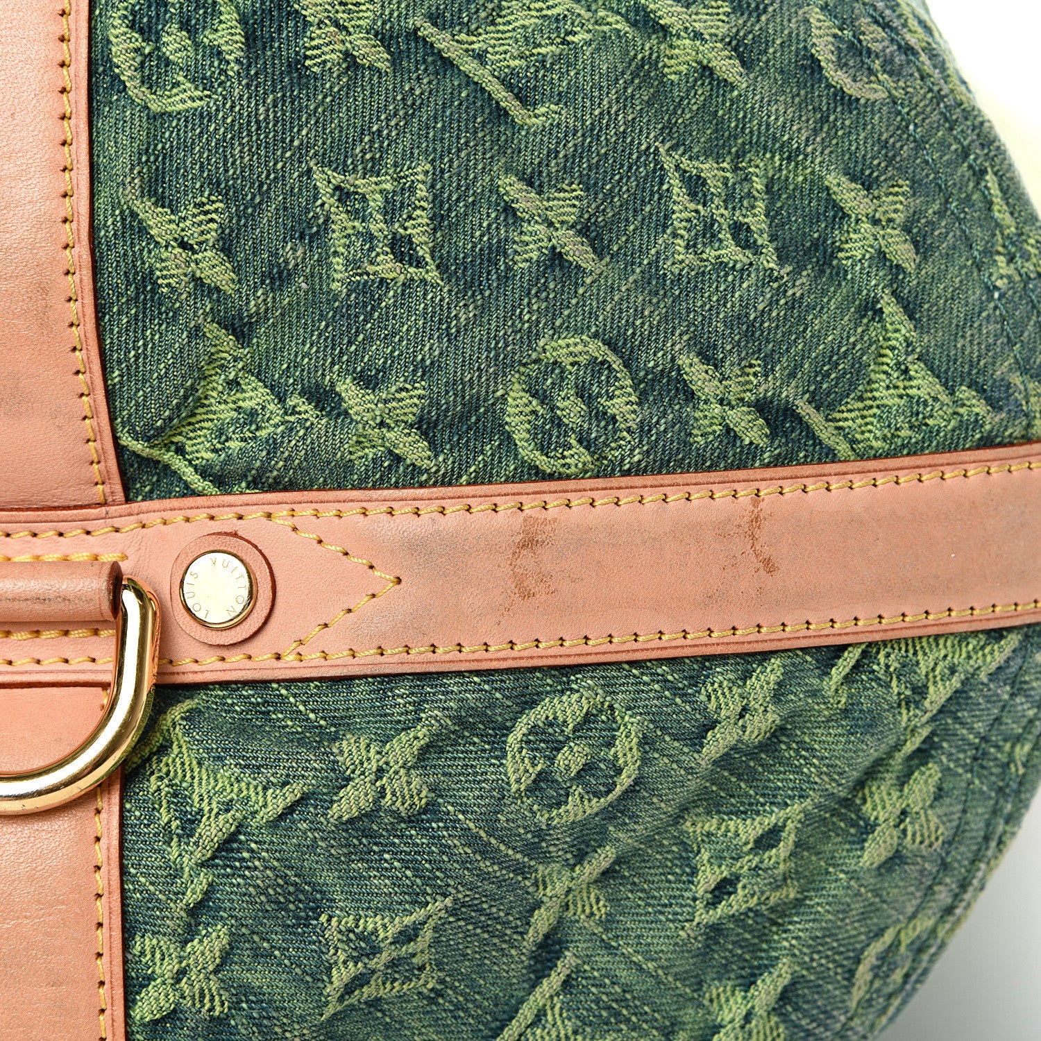 Louis Vuitton Denim Sunburst PM Messenger Vert 13 of 19